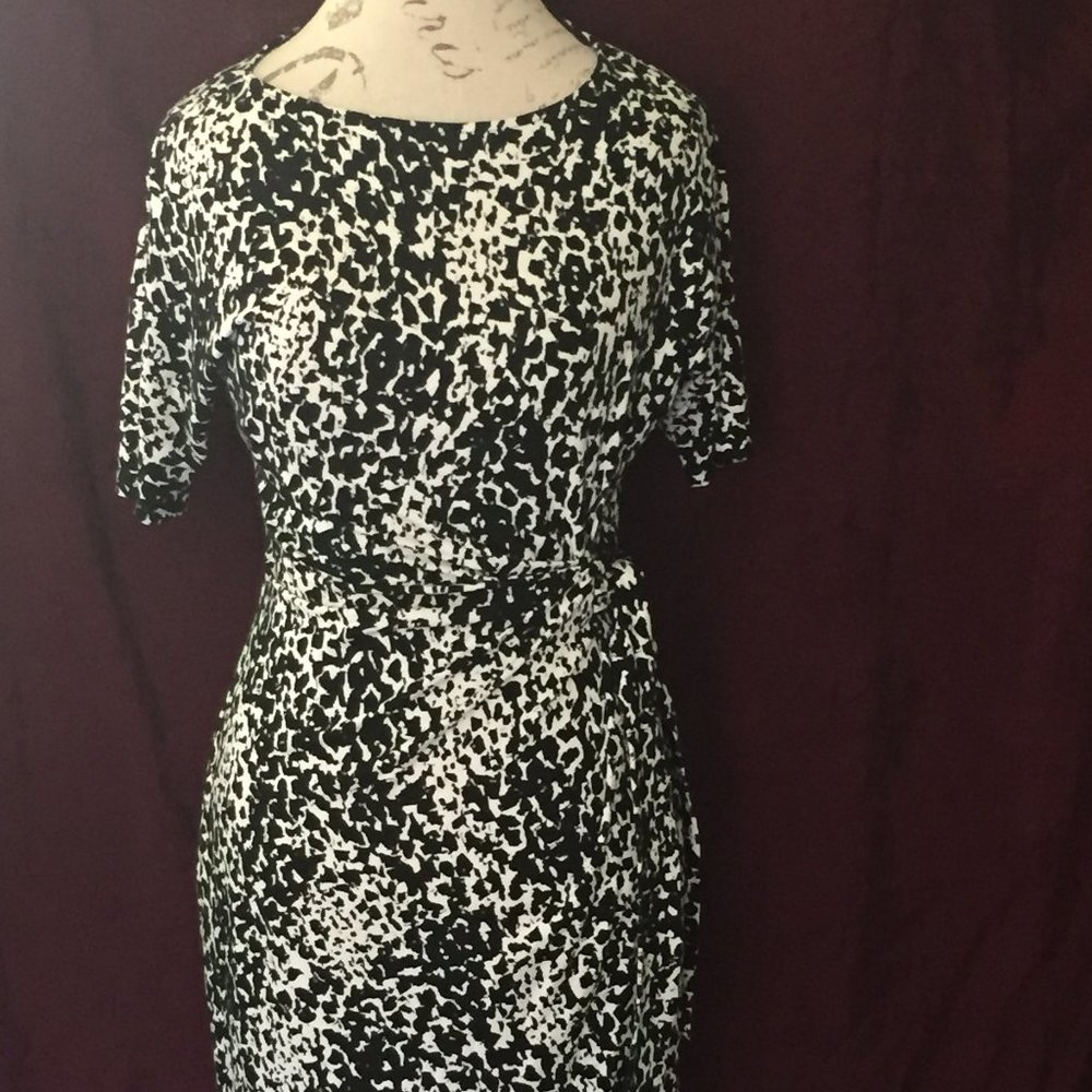#141 Ann Taylor Petite Faux Wrap Dress